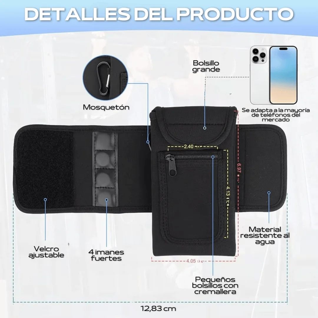 NUEVO Y PRACTICO PORTABOTELLAS MAGNETICO