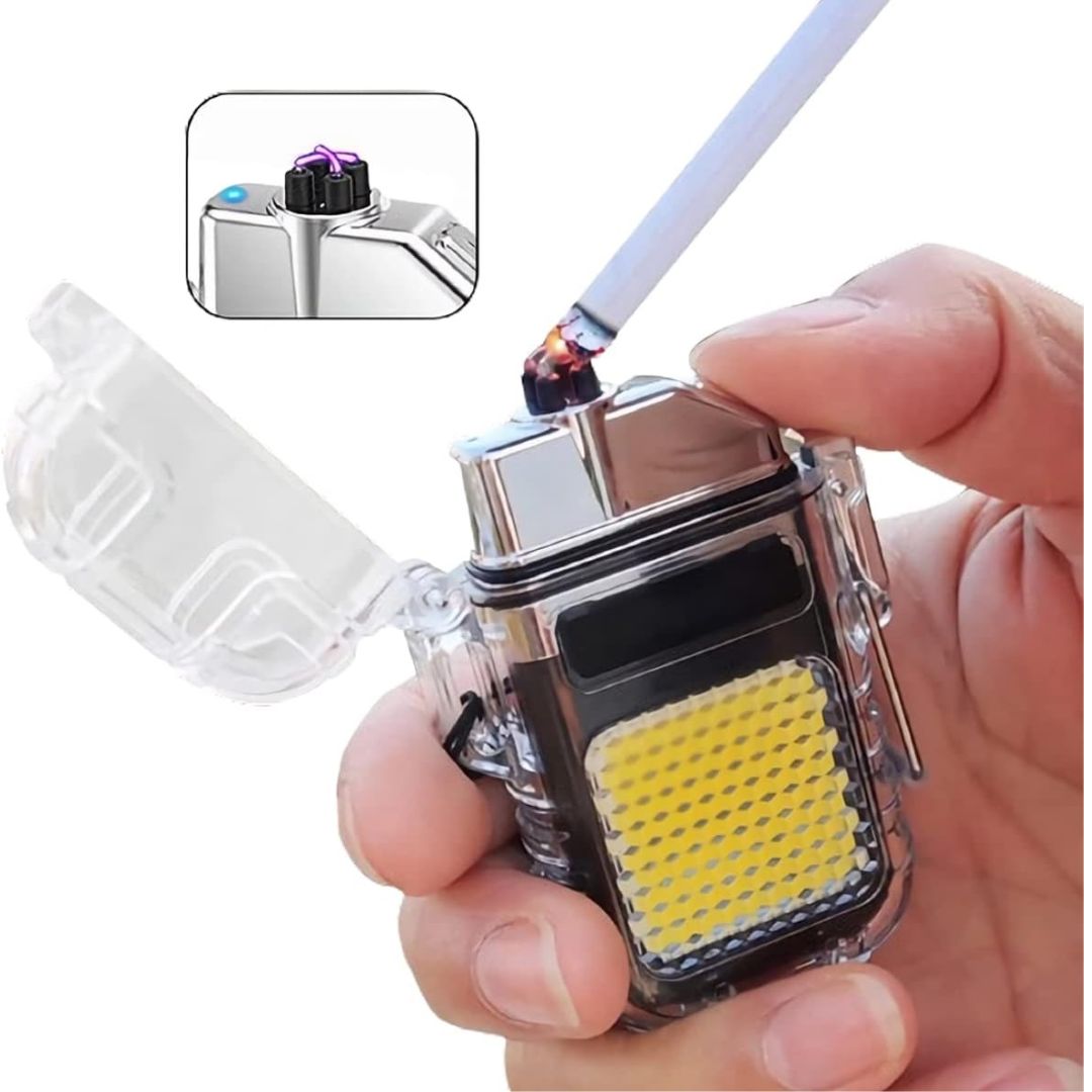 ENCENDEDOR PLASMA CON LINTERNA LED.