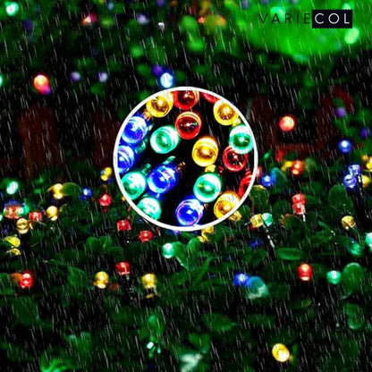 CAMBIA TU NAVIDAD CON NUEVAS LUCES LED SOLARES EXTERIORES 200 BOMBILLOS