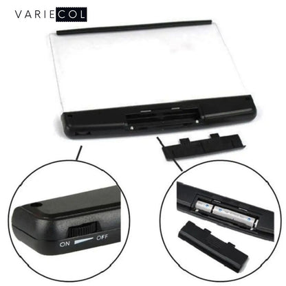 ASOMBROSO PANEL DE LUZ PARA LIBRO