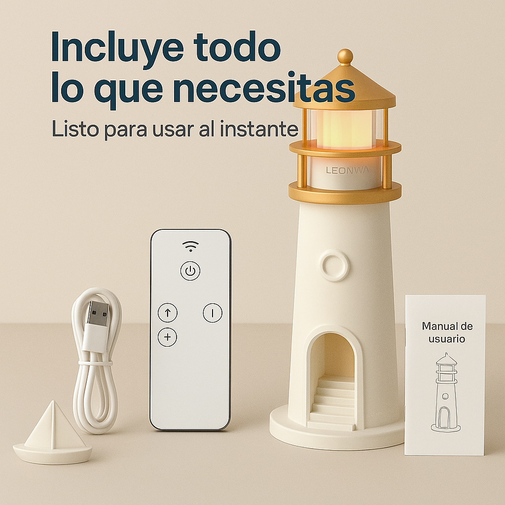 Lámpara Faro Proyector Lunar LED con Control Remoto