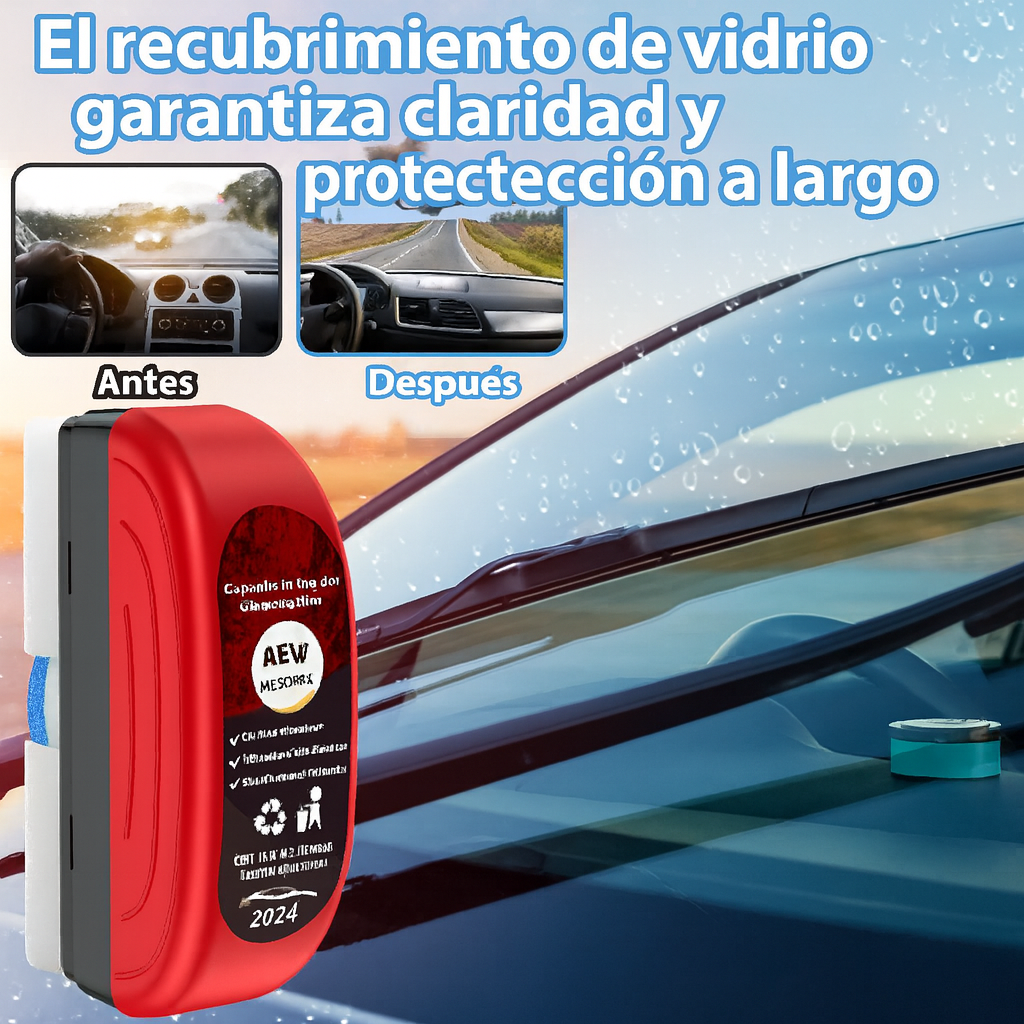 Limpiador Profesional para Vidrios Automotrices