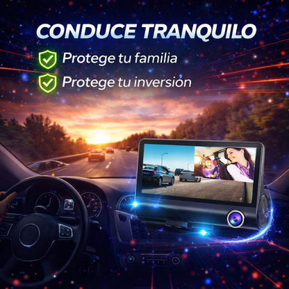 Triple protección en un solo dispositivo con el Visionroad Mirror Dvr