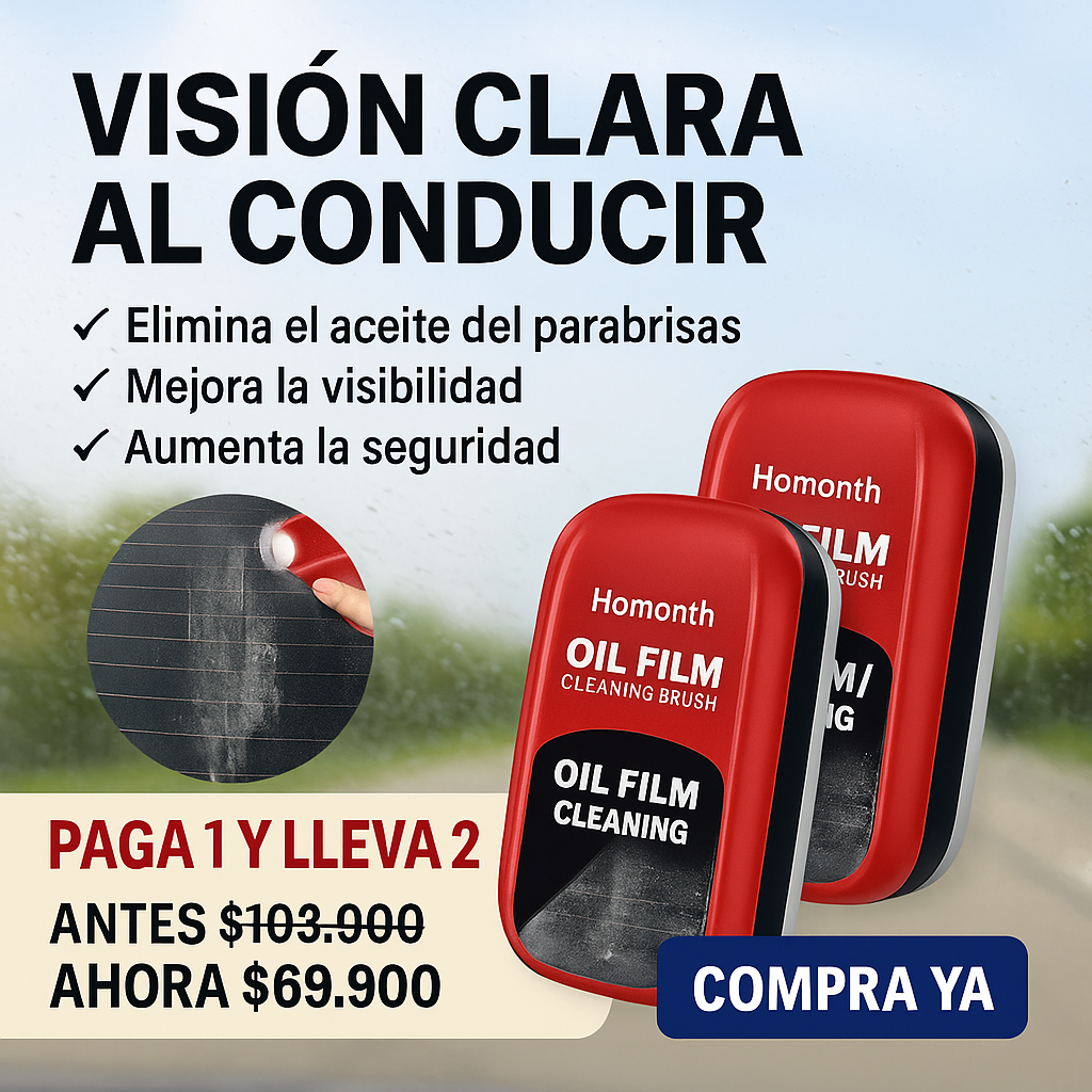 Limpiador Profesional para Vidrios Automotrices