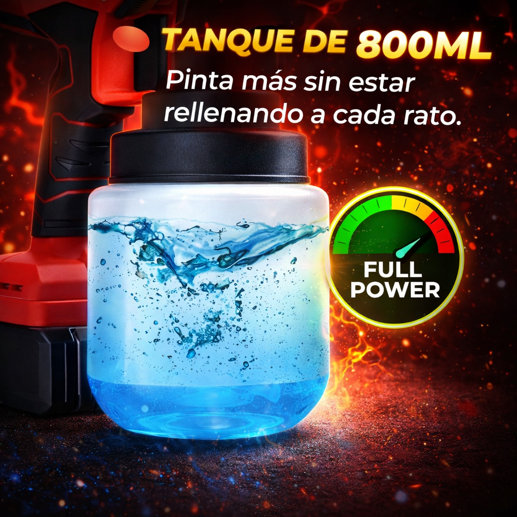 TRANSFORMA TU CASA EN MINUTOS - pistola de pintura inalambrica