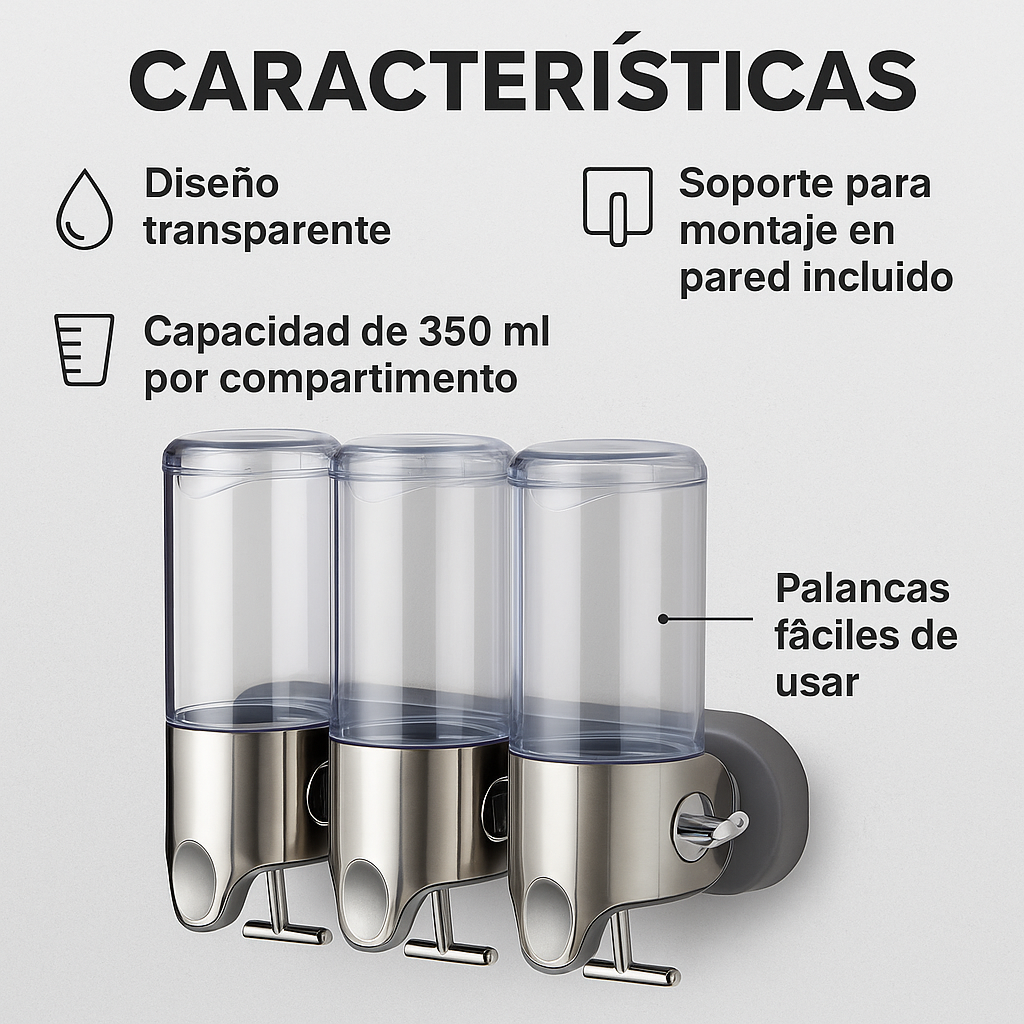 El dispensador que todos están comprando - DISPENSADOR SHAMPOO