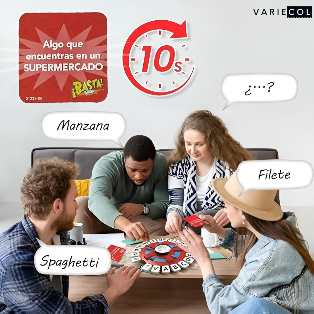 JUEGO DE MESA PARA DISFRUTAR EN FAMILIA - BASTA