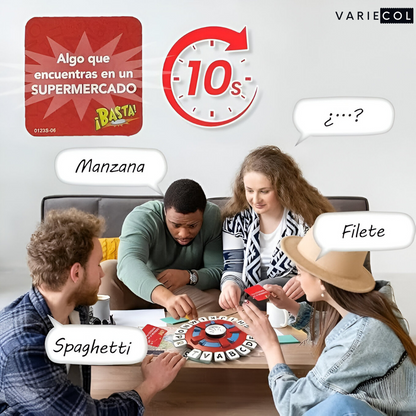 JUEGO DE MESA PARA DISFRUTAR EN FAMILIA - BASTA