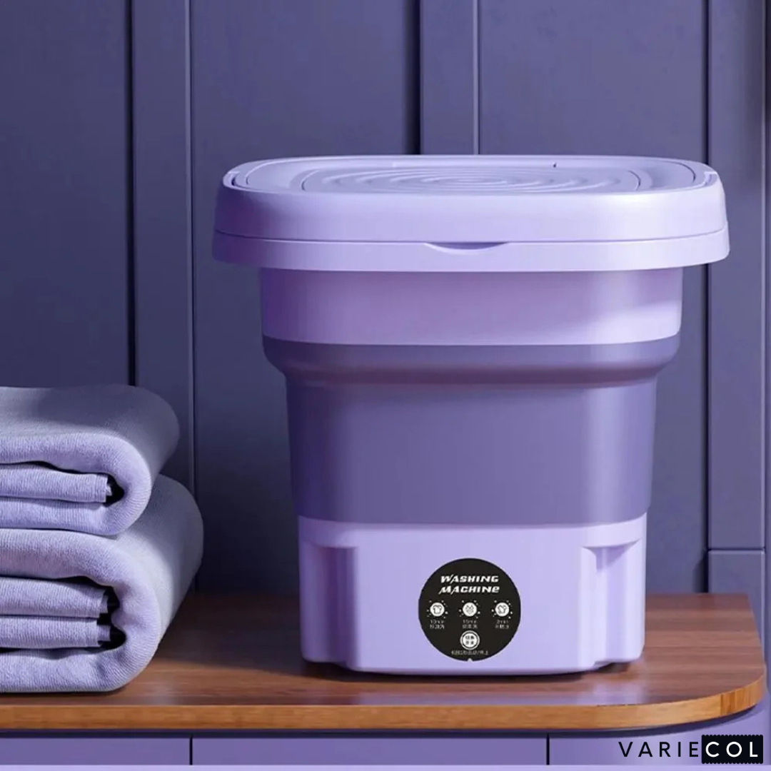 Lavadora portátil plegable – Asombrosamente práctica y eficiente.