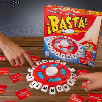 JUEGO DE MESA PARA DISFRUTAR EN FAMILIA - BASTA